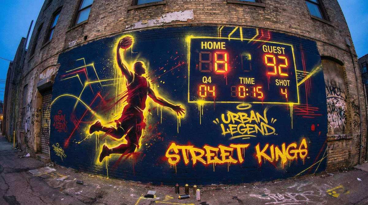 im电竞 | 湖人对阵勇士实时比分涂鸦风格